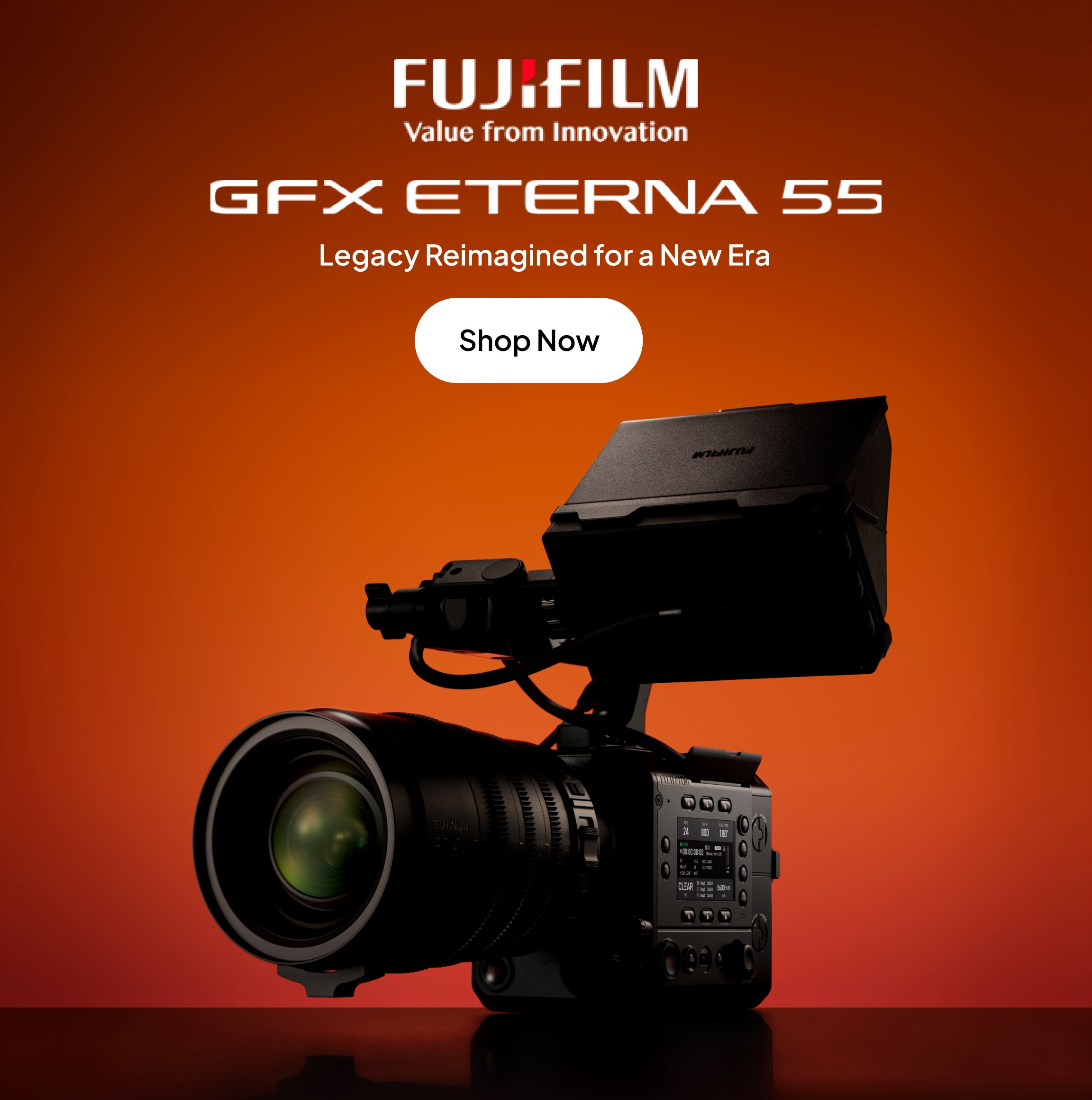 FUJIFILM Digital Camera GFX ETERNA 55 102Mpx FUJIFILM Digital Camera GFX ETERNA 55 102Mpx