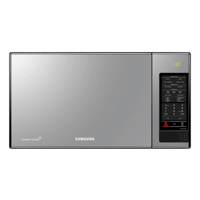 Buy Samsung 40L Solo Microwave Oven with Glass Mirror Finish - MS405MADXBB/SG online Buy Samsung 40L Solo Microwave Oven with Glass Mirror Finish - MS405MADXBB/SG online