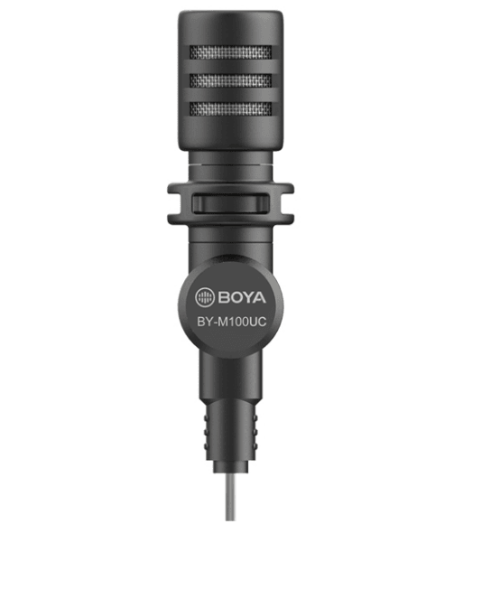 Buy BOYA BY-M100UC - PLUG-IN AND PLAY MIC (TYPE-C) online Buy BOYA BY-M100UC - PLUG-IN AND PLAY MIC (TYPE-C) online