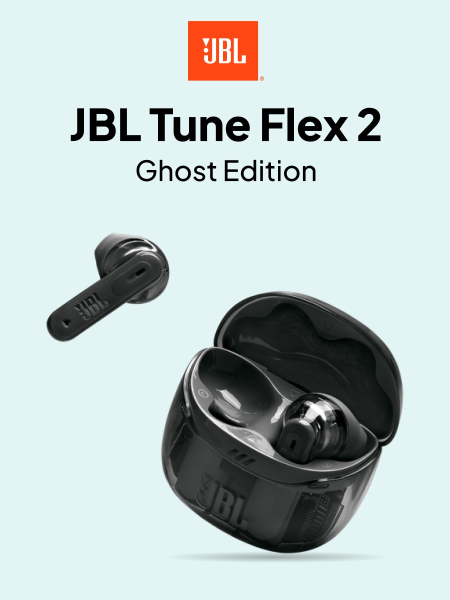 JBL Tune Flex 2 Ghost Edition True Wireless Earbuds JBL Tune Flex 2 Ghost Edition True Wireless Earbuds